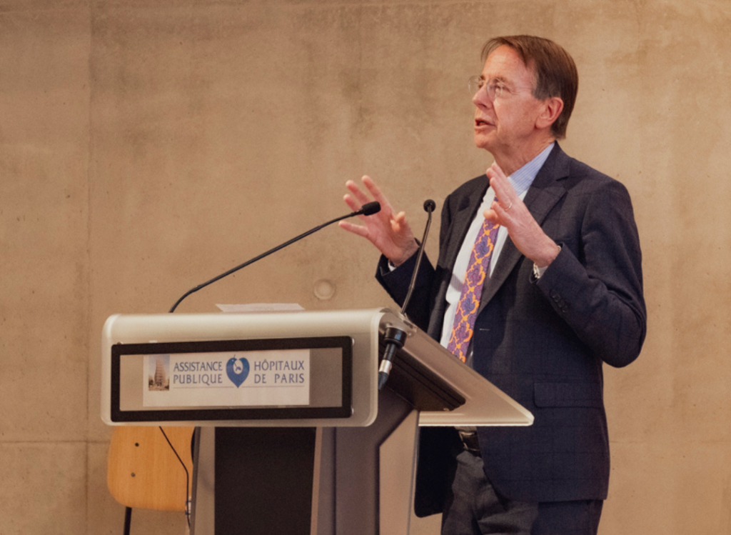 Conférence scientifique UK Biobank, animée par le Pr Sir Rory Collins